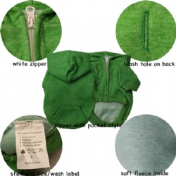 heather green street dog hoodie