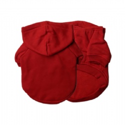 Scarlet Ember premium dog hoodie