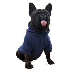 Navy Blue Dog Hoodie