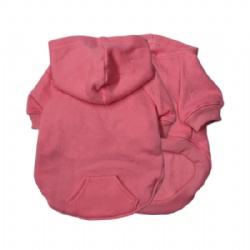 peach pink blank dog hoodie